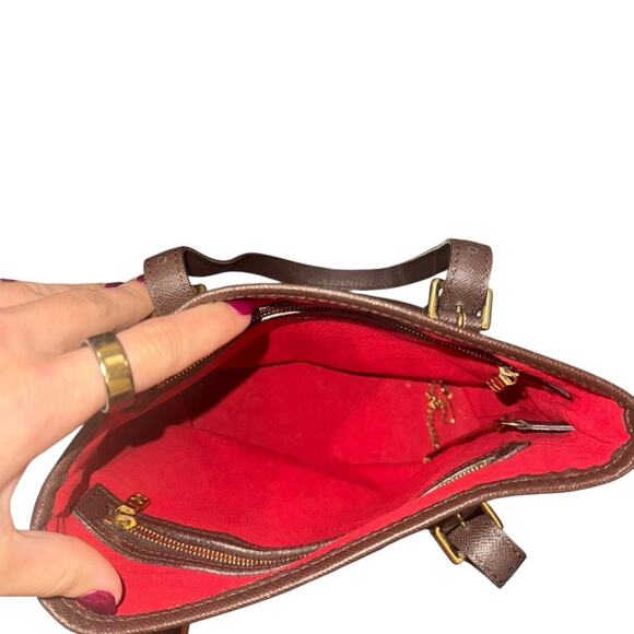 Brown marias bucket damier Louis Vuitton Purse - Picture 3 of 7